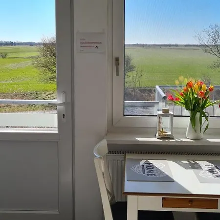 Ferienwohnungen Haus Schau ins Land nah an der Nordsee Emmelsbüll-Horsbüll Exterior foto