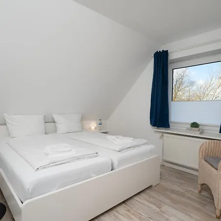 Ferienwohnungen Haus Schau ins Land nah an der Nordsee Emmelsbüll-Horsbüll Exterior foto